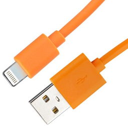 高爾夫Golf USB數(shù)據(jù)充電線(xiàn) 為iPhone 5/5s/5c/mini注入鮮橙色活力